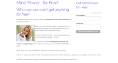 Desktop Screenshot of mindpowerforfree.com